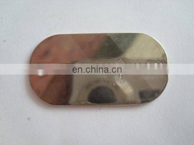 Custom Logo Gold Heart Metal Clothing Labels Garment Accessories