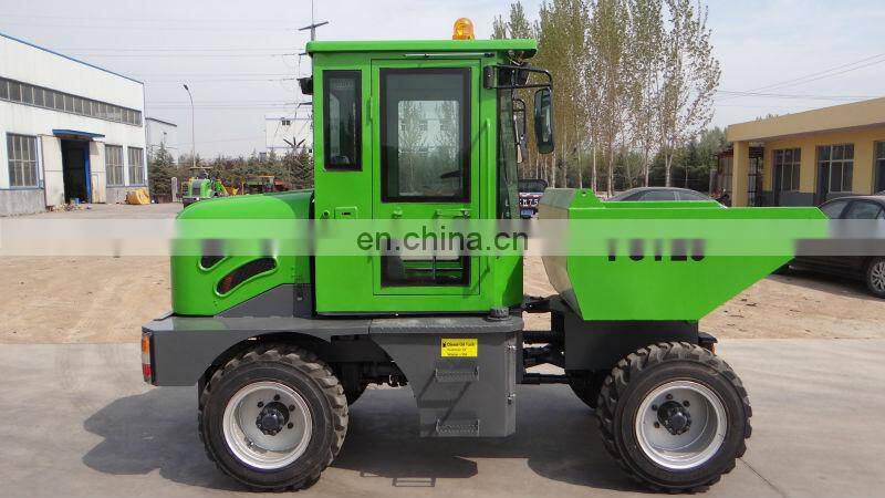 FCY20 2ton 4x4 drive hydraulic mini site dumper for sale