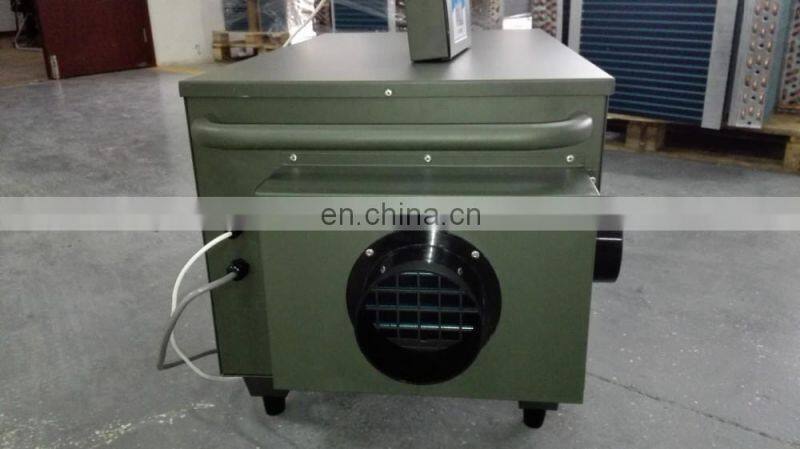 Stainless steel tent air cooler for outdoor use