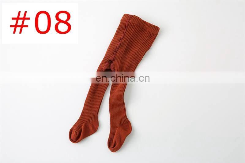 12colors Bonypony Kids Little Girls Boys Dress Bottom Top Pants Toddler Baby Basic Ribbed Leggings Baby Pantyhose Tights