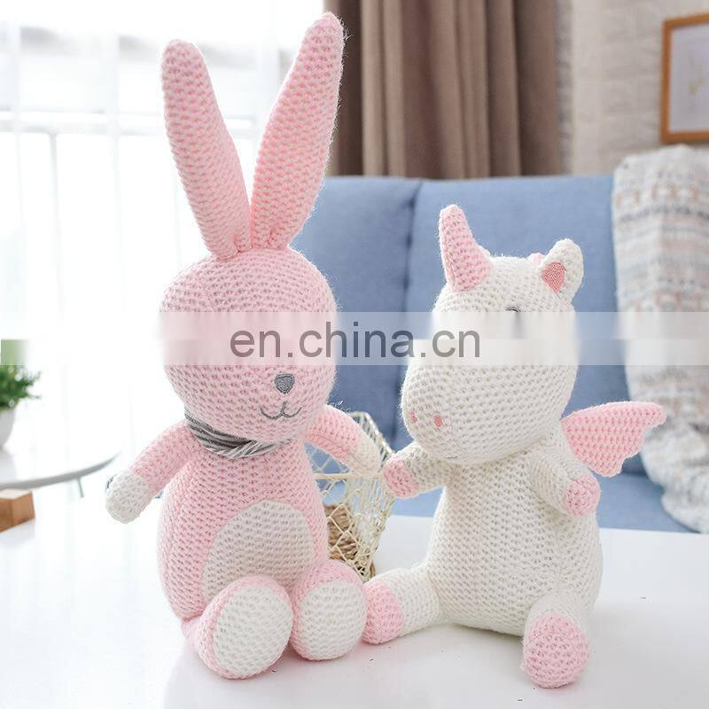 Student Kids crocheted & knitted stuffed animals toys Bunny elephant dinosaur Patterns Valentine Day gift lover gifts