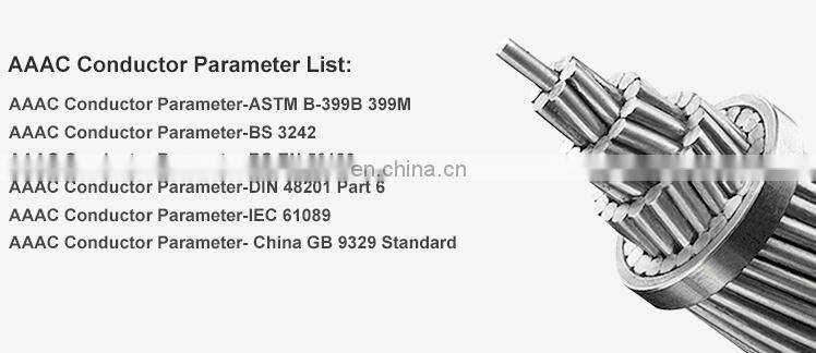 Huadong Bare cable manufacturer aluminium alloy wire conductor AAAC conductor
