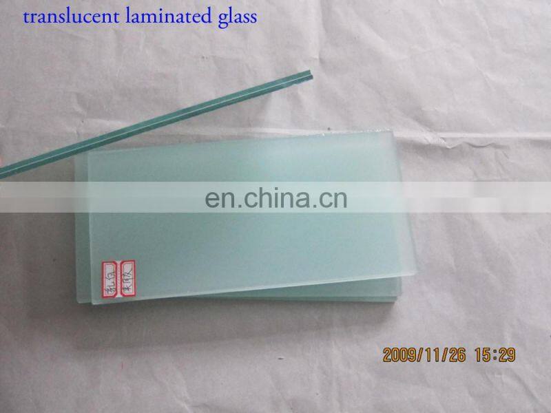 4,38mm 5.38mm laminated glass
