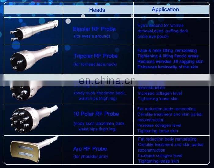 13 in 1 Ultrasonic Lipo suction Skin Rejuvenation 40K Cavitation Slimming Salon Machine