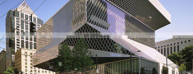 stainless steel expanded sheet metal mesh for decorative ceiling