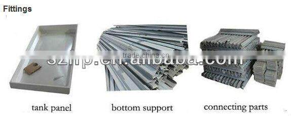 FRP water tank/ Glass fiber reinforced plastic tank/ fiberglass retention basin