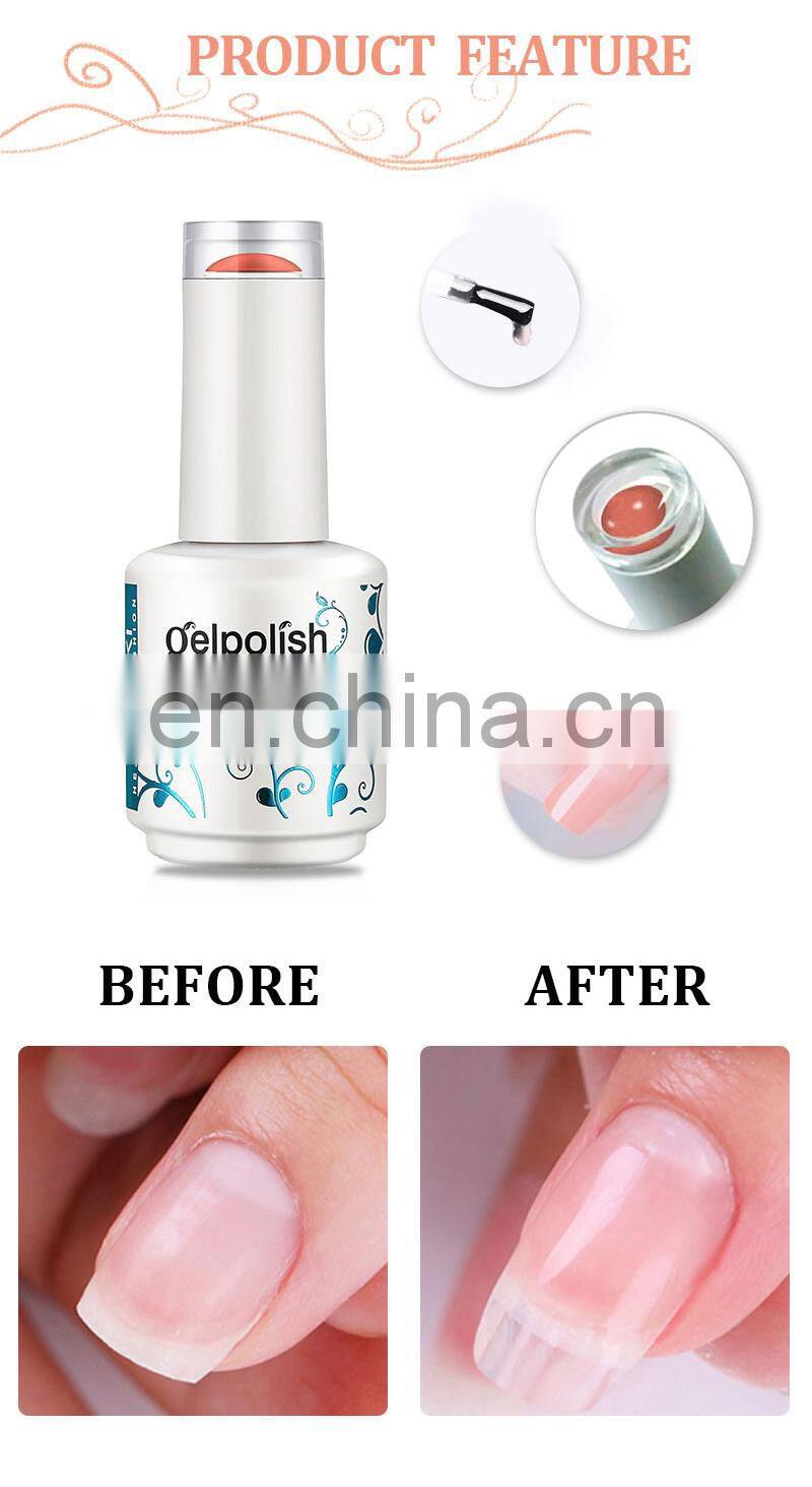 RONIKI Free sample OEM wholesale soft builder gel finish concentrated for extension nails Liquid Builder Gel