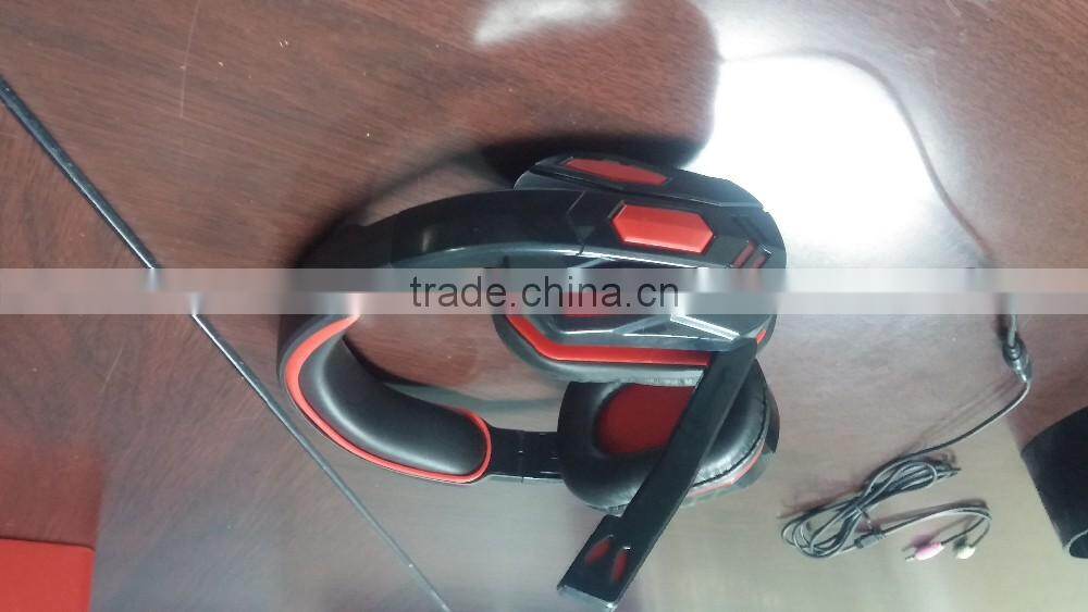 popular happy design professional gaming headset steady long use quality headphone