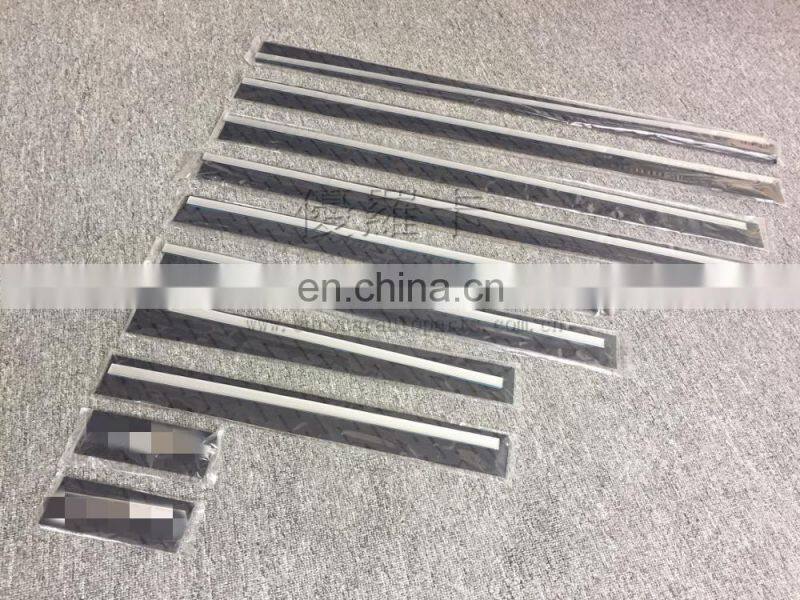 w463 Body trim kit for G class G63 G65 G500 G800 G350 carbon finber trim for w463 Edition 463 black molding trim kit for W463