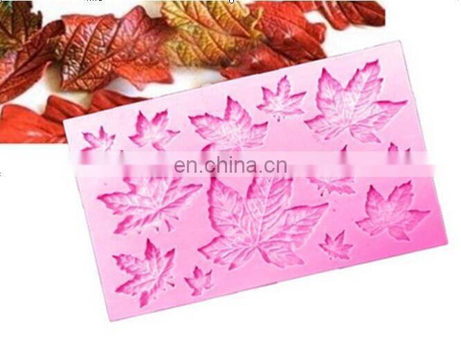 Maples Shape Silicone Cake Molds,Fondant Cake, Jelly, Candy, Chocolate Mold