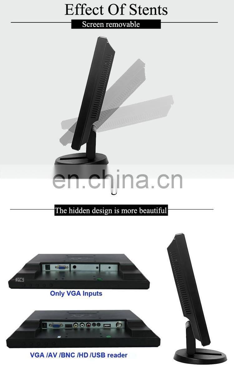 12 inch lcd open frame 1024*768 led computer monitor desktop