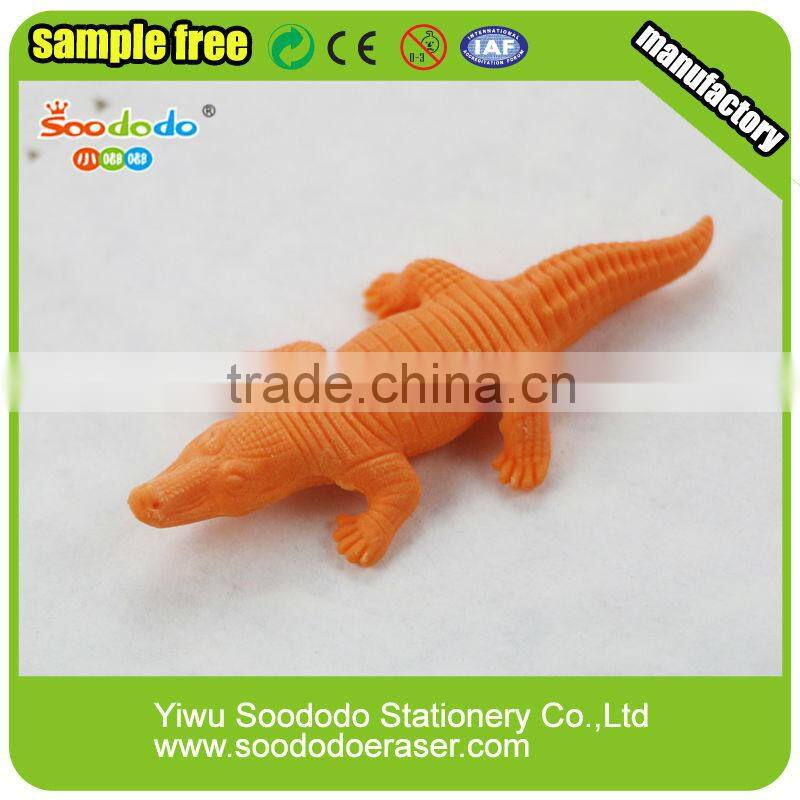 Mini dinosaur soft eraser