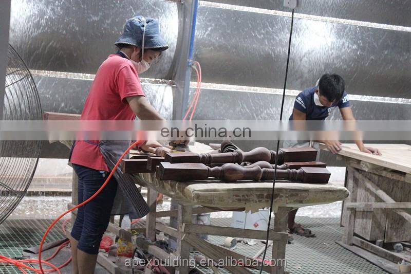 Modern interior wood stairs
