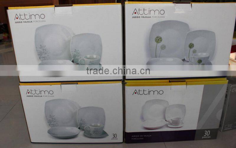 porcelain ware with colored rim and decalgood quality and cheap dinnerwareporcelain sanitary ware