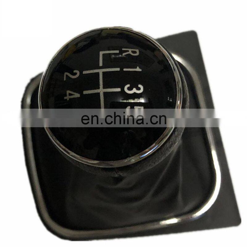 Complete Leather Gear Shift Knob With Boot For Golf5 MK5
