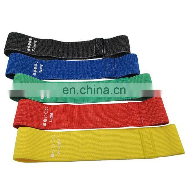 Eco-friendly New Textile Fabric Resistance Loops Bands Set For Legs