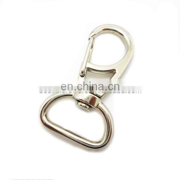 Good Quality Nickel Plated Metal Zinc Alloy Snap Hook Die Cast