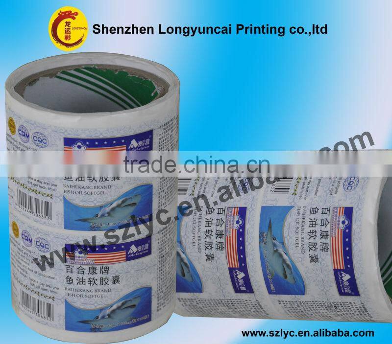 manufacturer competitive high quality food label printing