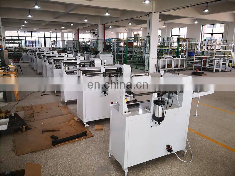 UC600 25mm 40mm 76mm Automatic Paper Tube Core Slitting Machine, Kraft Cardboard Pipe Slitter Cutting Machine