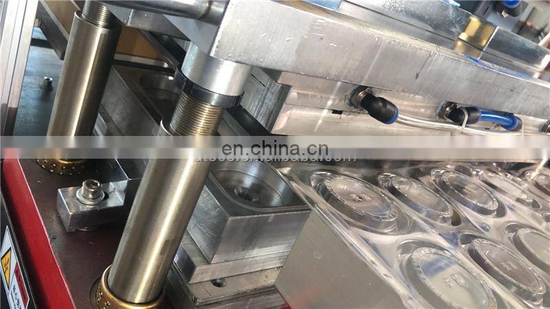 PCL420 High Speed Automatic Plastic Cup Lid  Cap Forming Machine for Coke & Coffee cup use