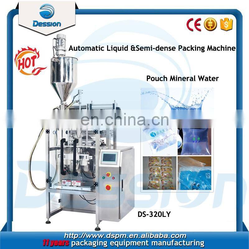 Pure water Sachet Packaging Machine for Liquid Filling Sealing Price