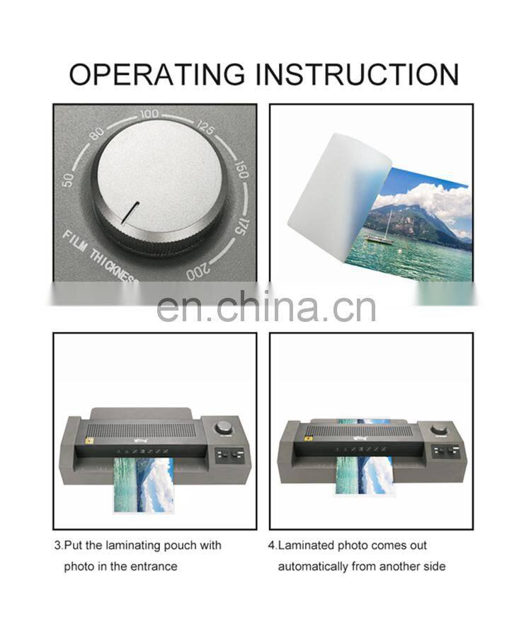 School laminator Fully Automated Roll Laminator industrial metal laminating machine