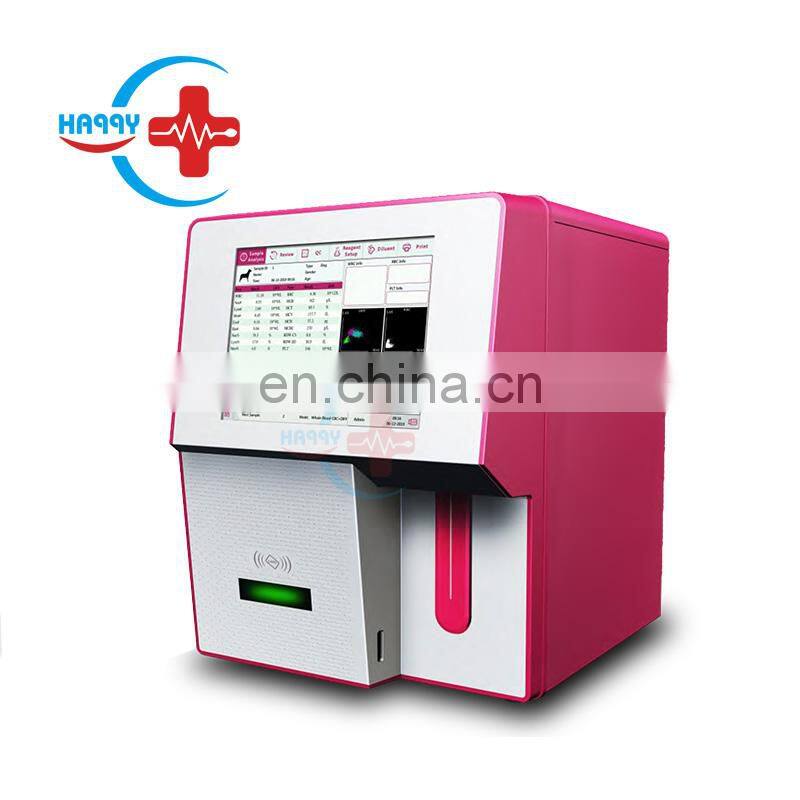HC-B002C Factory direct 5-Part Veterinary Hemanalysis fully Auto Hematology Analyzer Cell Blood Counter