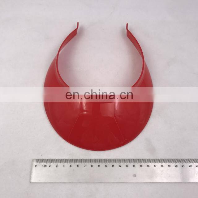 Custom Promotional Plastic Sun Visor Cap