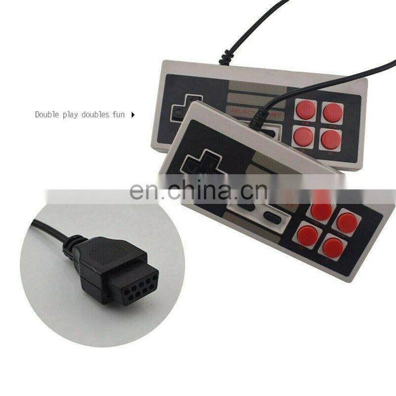 New Arrival Game Console 2.4G wireless classic NES620 video game console with 2 wireless gamepads consola retro 620