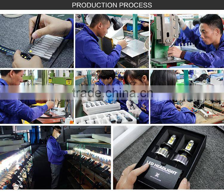 New Products Auto Parts led h4 headlights 12v 3600LM 30W R4 ETI Chip 2S H4 Car Led Motorcycle Headlight for toyota land cruiser