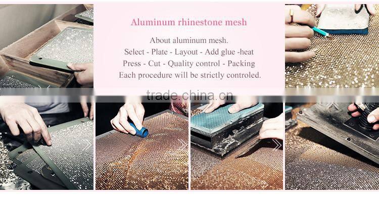 Crystal Blue Resin Rhinstone Sheet Used For Garment Decoration