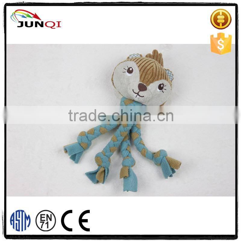 Wholesale Factory Hot Selling Various Plush Toys Animal Rope Toy Dog