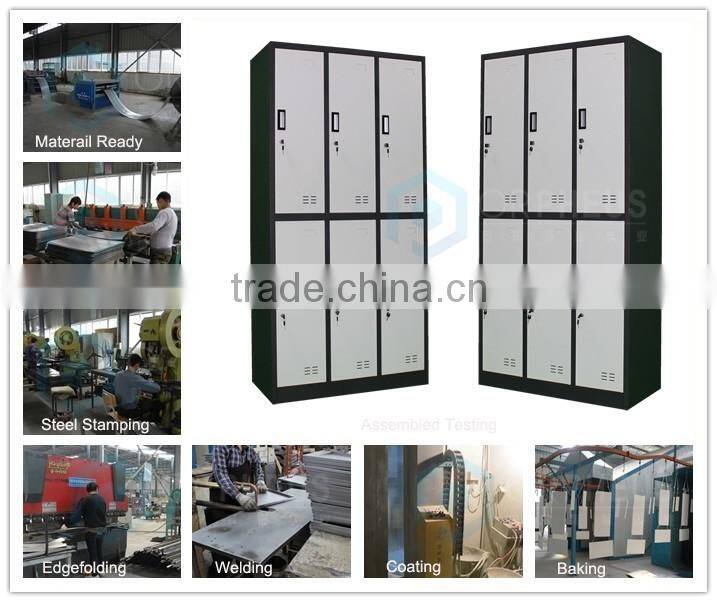 Indoor Cheap Gym Metal Hair Salon Locker