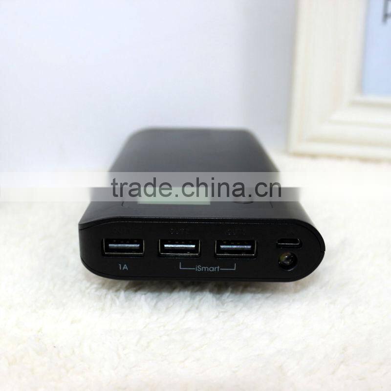 3 USB output high capacity 20000mah mobile power bank