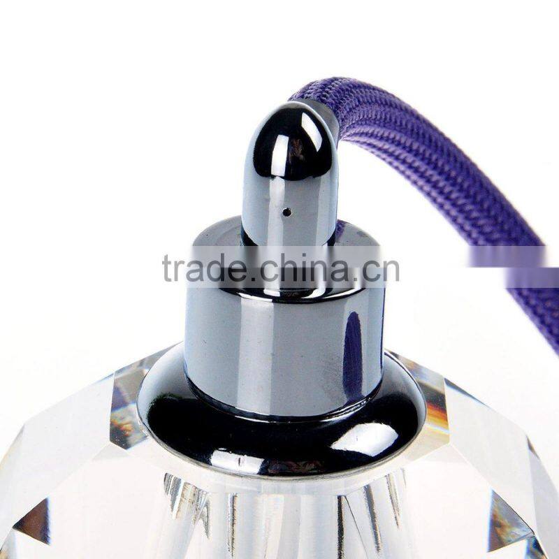 China manufacturer new style 30ml crystal glass perfume bottle