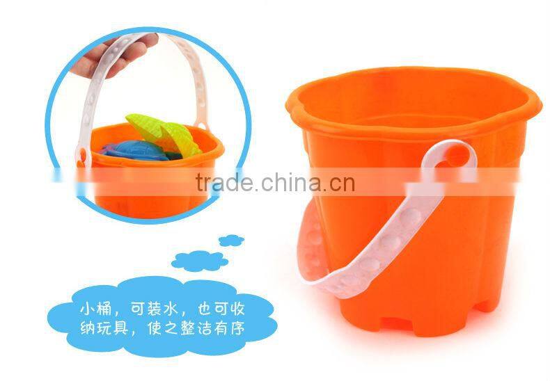 Plastic Bucket Beach Toys Sand Beach Set Toys 4 PCS/Set