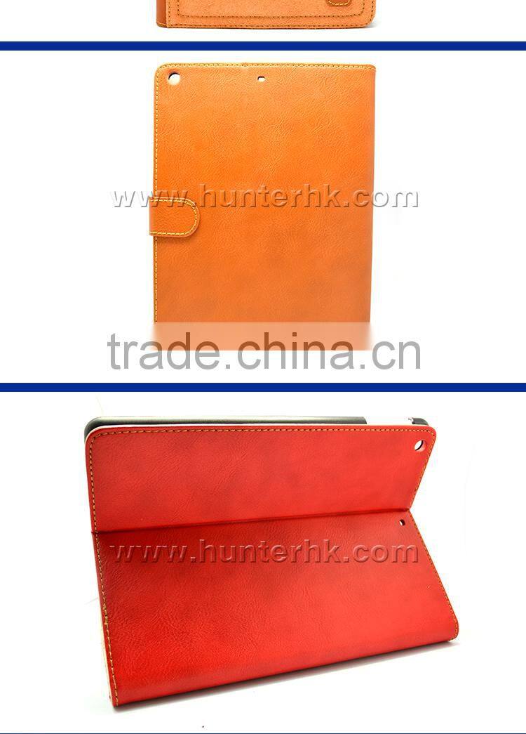 Fiber Cloth + PU Leather Tablet Case For iPad Pro