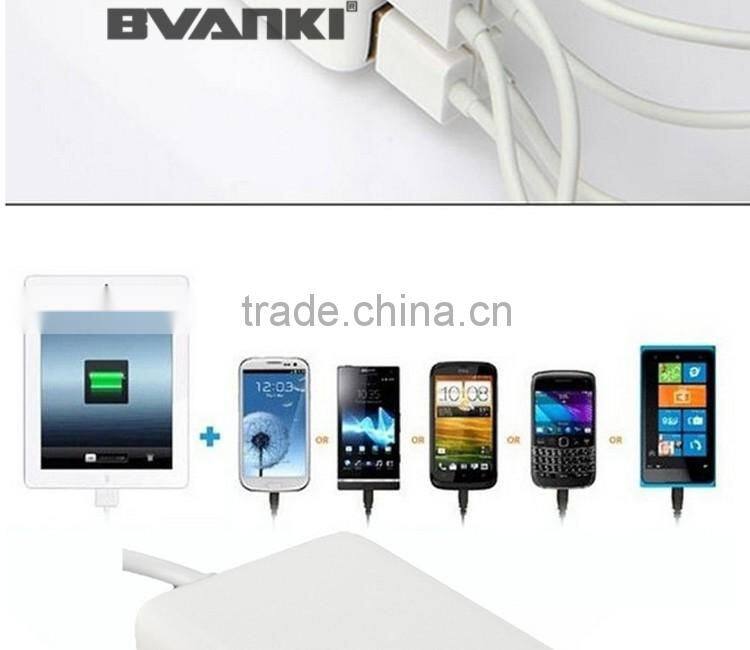 2016 New Factory price Multi-Function 5V 6A output wall USB charger 6 ports USB charger EU/US/UK plug available