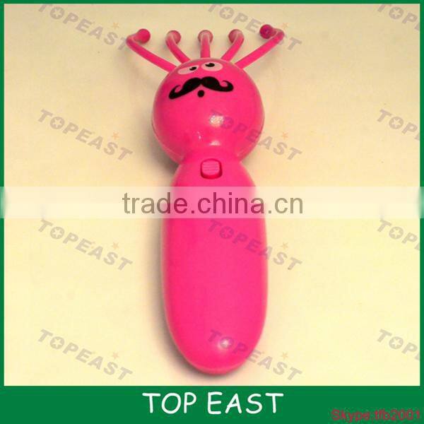 New Electronic vibrating head plastic octopus massager