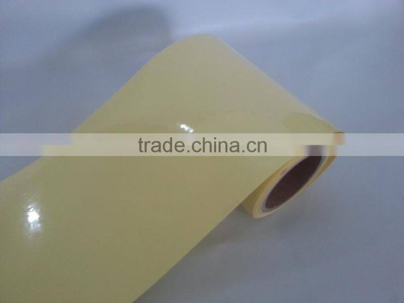 Transparent PET film self adhesive sticker