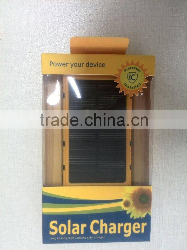 10000mah cheap solar mobile phone charger
