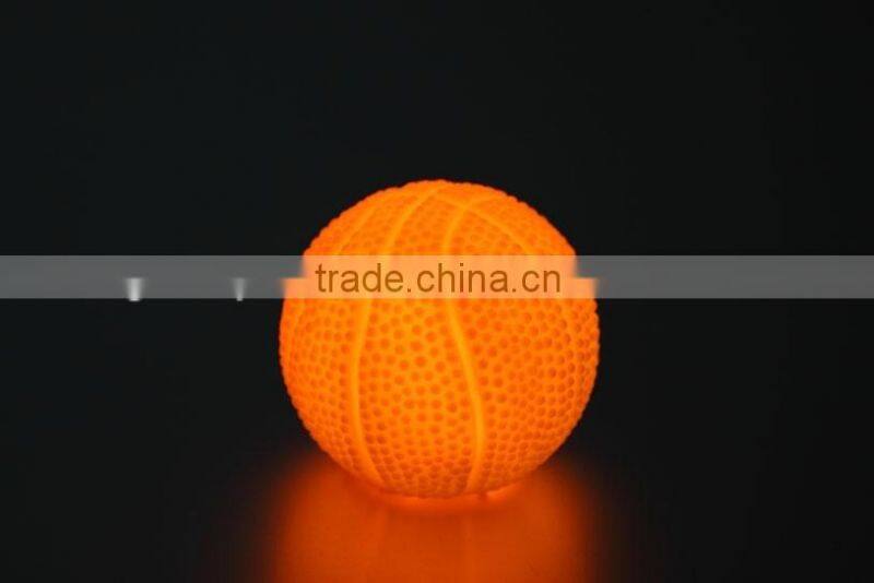 Led pull string toys flying spinning toys