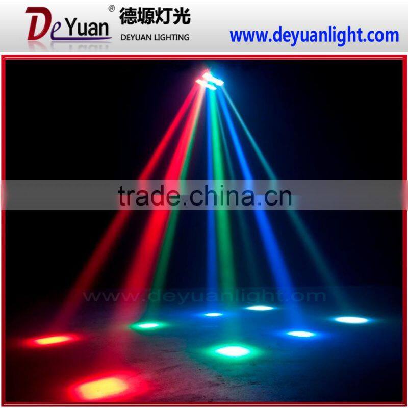 Cheap 8*3W rgbw mini led spider beam moving head light