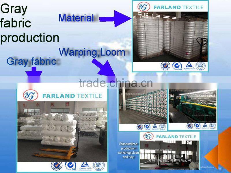 2015new products high pile plush fabric white rabbit fur coat fabric