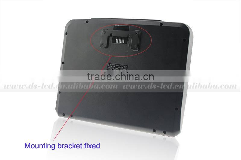 9" digital headrest DVD player without pillow