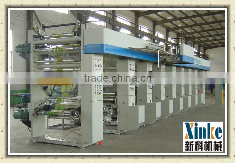 Three Motors PE Rotogravure Printing Press