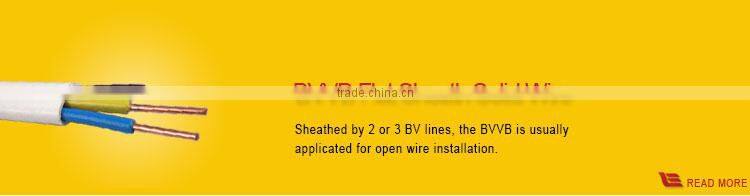Energy Wire/Copper/PVC 450/750V Insulated Electric Wires