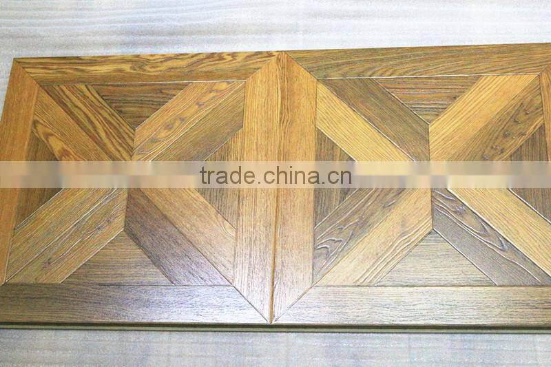 806*403*12mm foshan laminate parquet flooring
