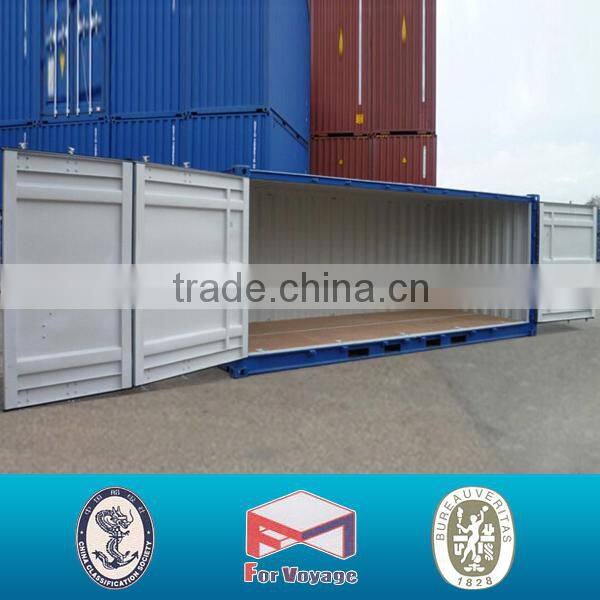 40ft shipping container manufacturer shipping container side door open