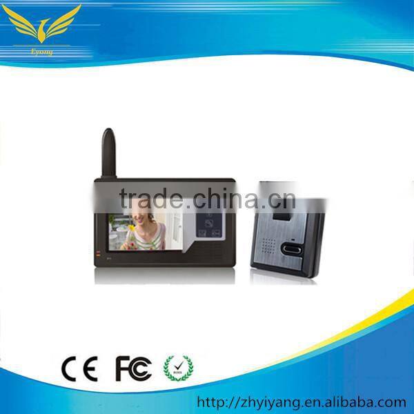 wireless doorbell for apartments! Wireless color camera hands-free wifi doorbell camera